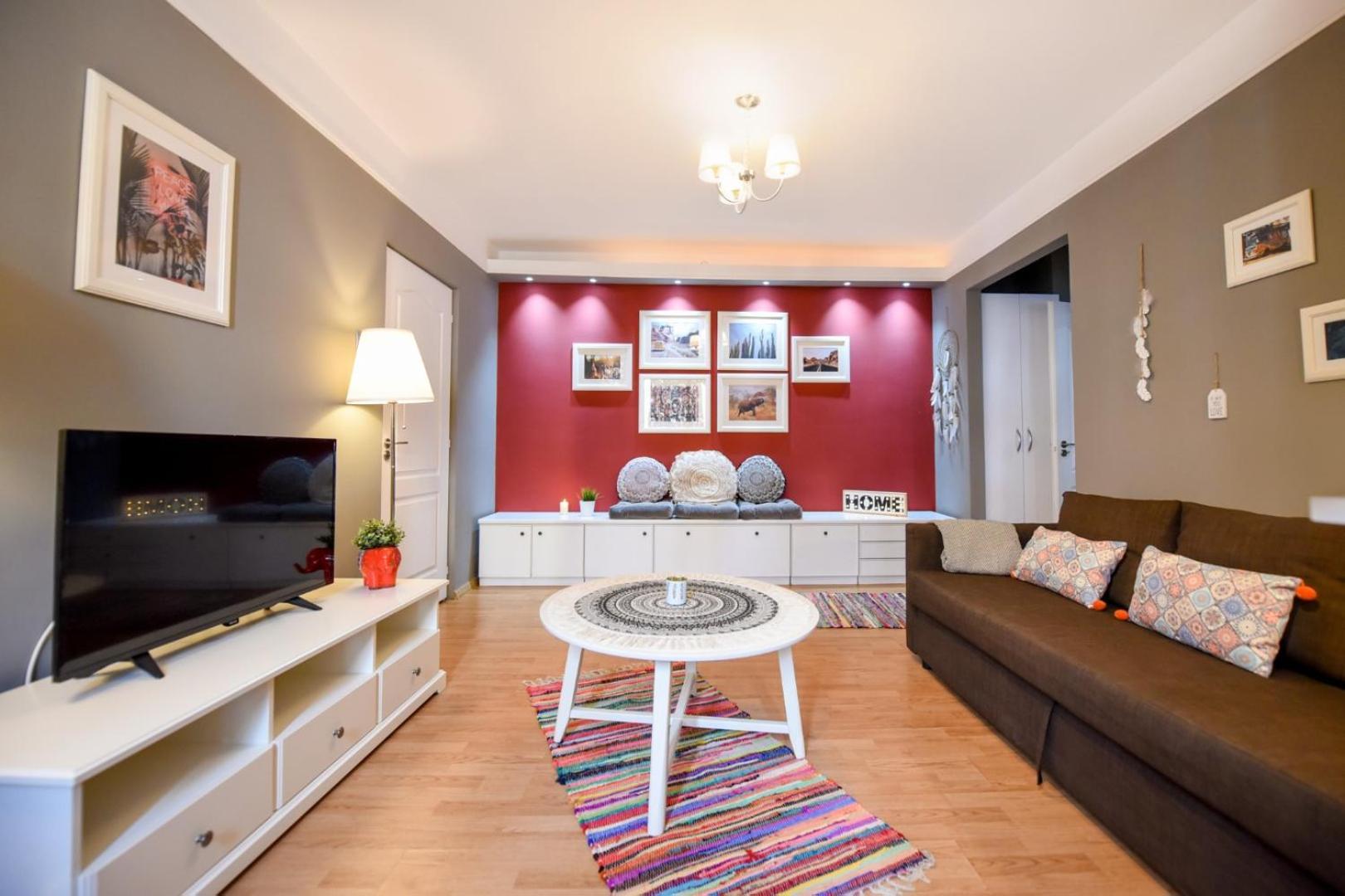 Downtown Oasis: Central Apartments With Cozy Charm Bukares Ruang foto